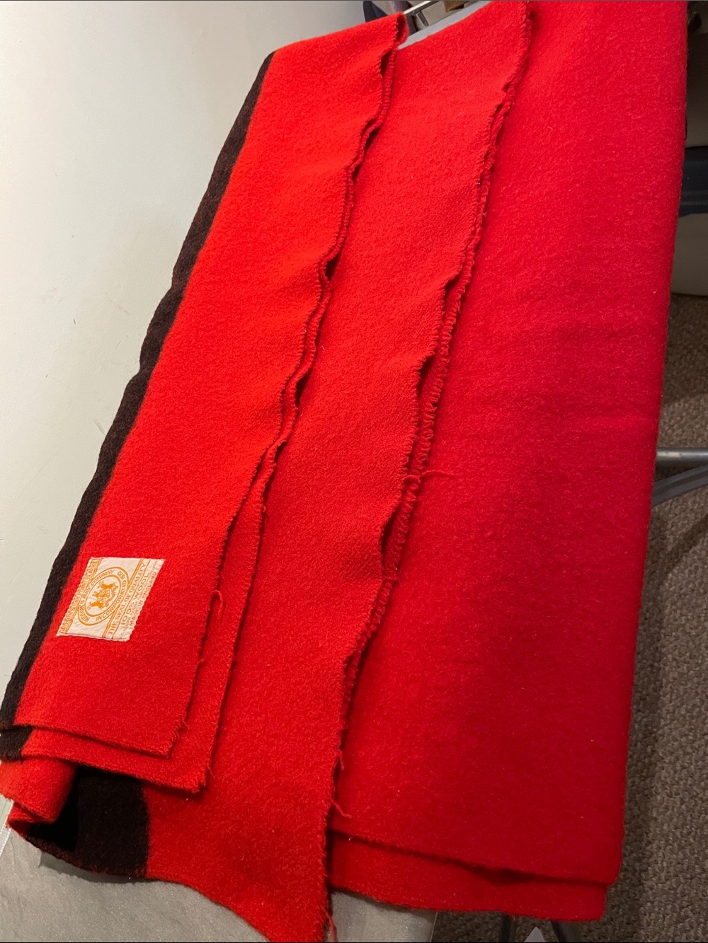 Hudson Bay vintage wool blanket 3.5 points - Picture 4 of 5